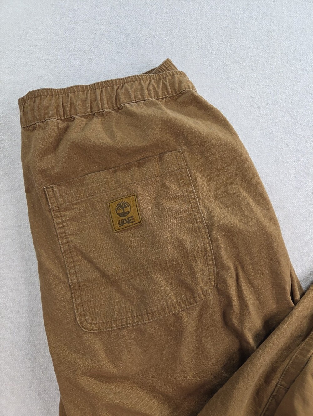 Timberland x AE Men’s Brown Ripstop Pants 36x32 - Picture 2 of 8